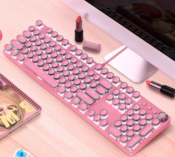 Retro Typing Keyboard Kalsten