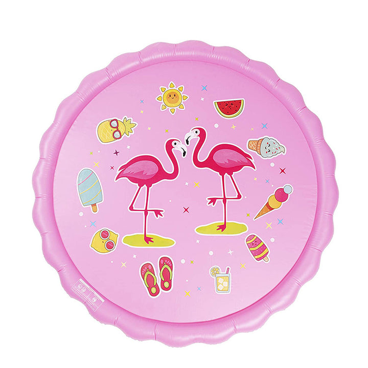 Unisex Spritzende Water Play Mat with Sea Animals Kalsten