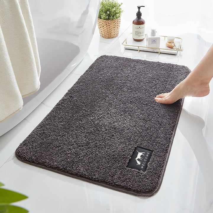 Plush Microfiber Bath Mat Kalsten