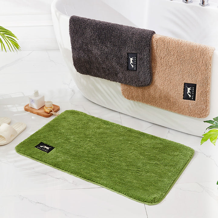 Plush Microfiber Bath Mat Kalsten