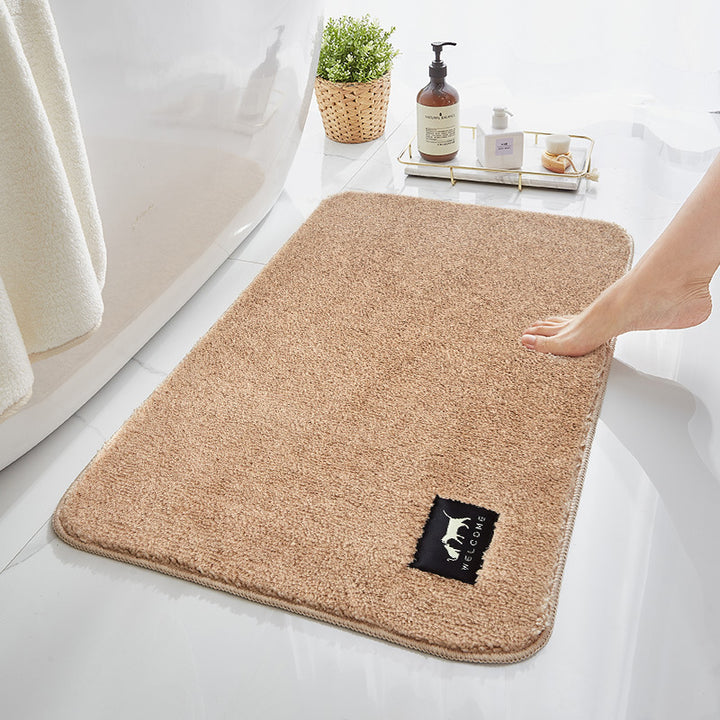 Plush Microfiber Bath Mat Kalsten