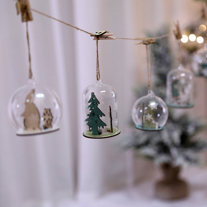 Decorative Glass Dome Light Display