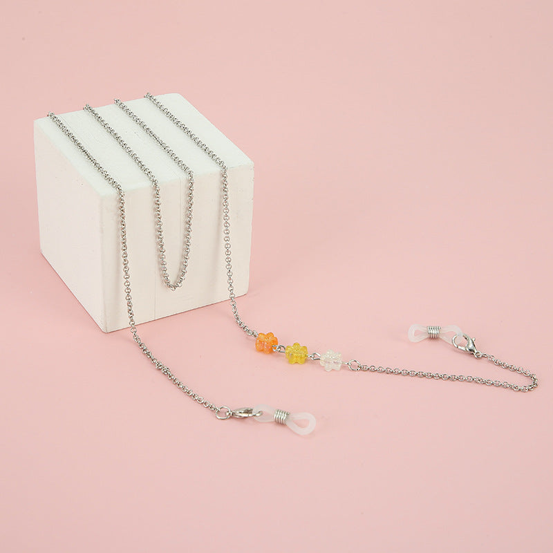 Elegant Gold-Linked Eyewear Chain Kalsten