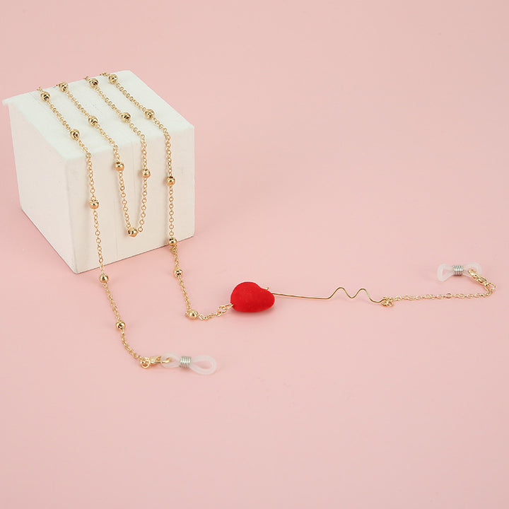 Elegant Gold-Linked Eyewear Chain Kalsten