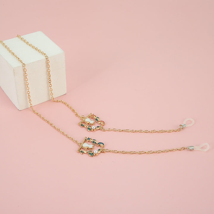 Fashionable Chain Eyewear Holder Kalsten