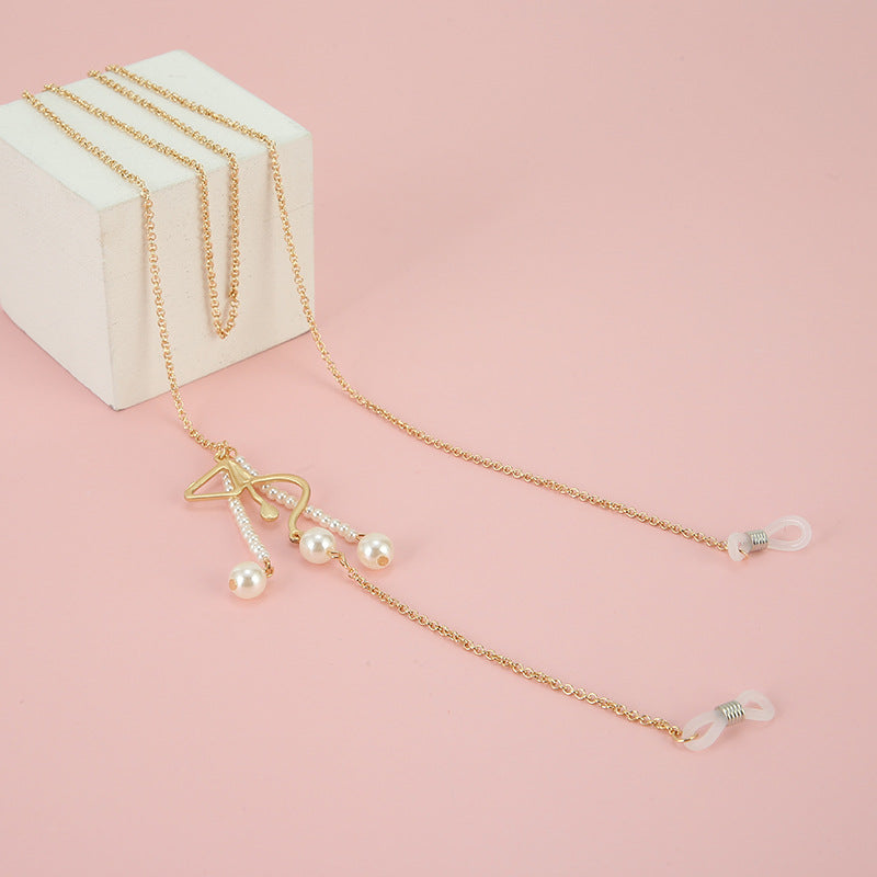 Star-Aligned Beaded Eyewear Chain Kalsten