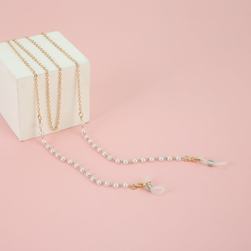 Star-Aligned Beaded Eyewear Chain Kalsten