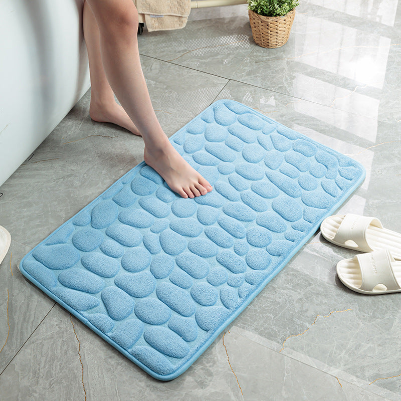 Luxury Soft Pebble Texture Bath Mat Kalsten