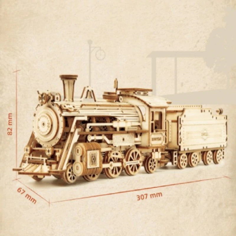 Super Wooden Mechanical Model Puzzle Set | Kalsten