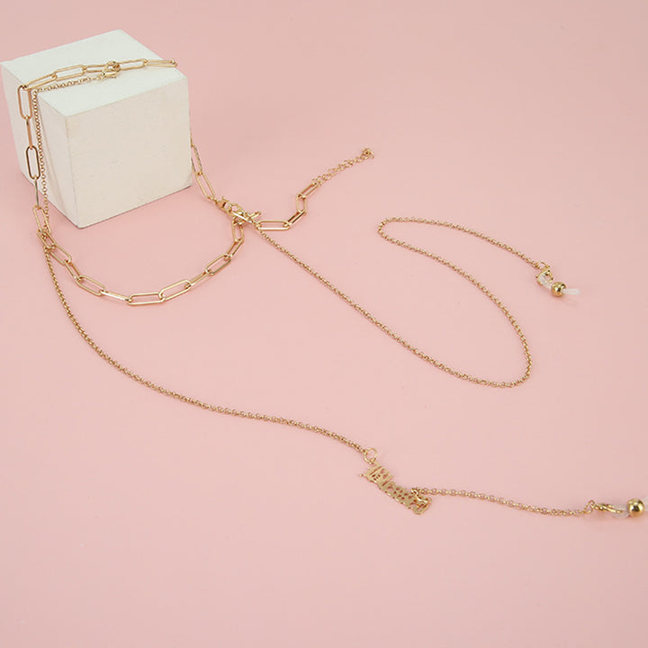 Fashionable Chain Eyewear Holder Kalsten