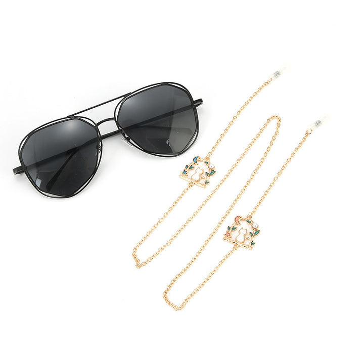 Fashionable Chain Eyewear Holder Kalsten