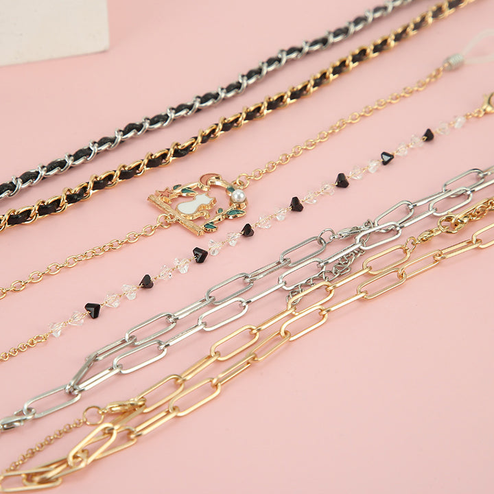 Fashionable Chain Eyewear Holder Kalsten
