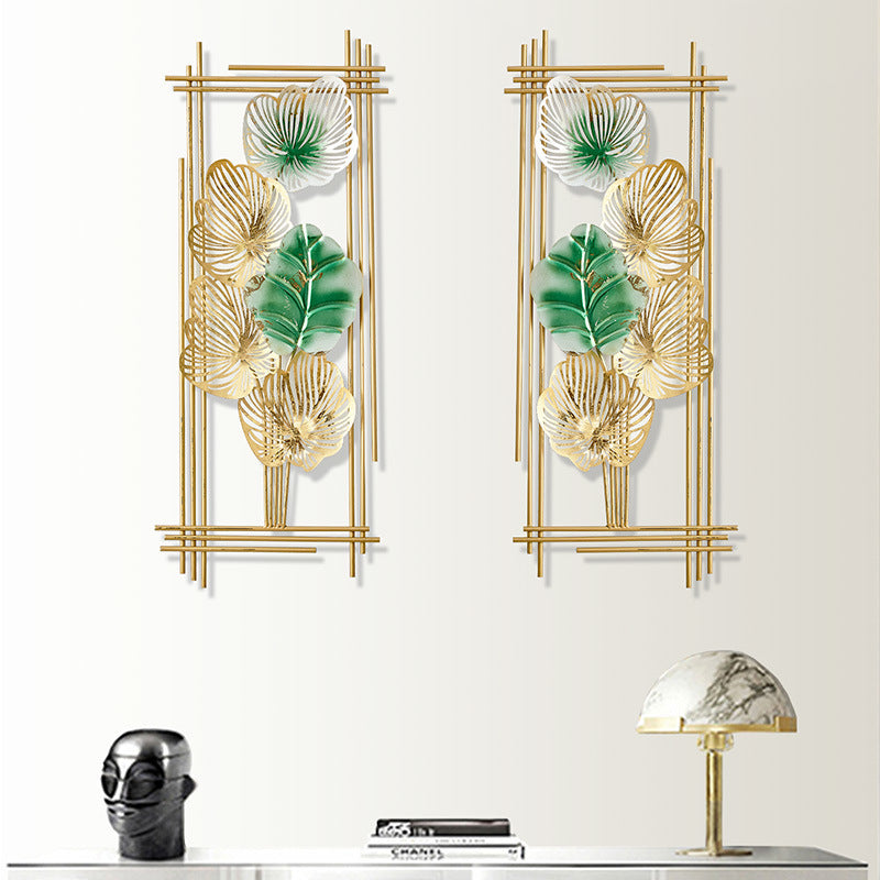 Decorative Floral Metal Wall Art Panels Kalsten