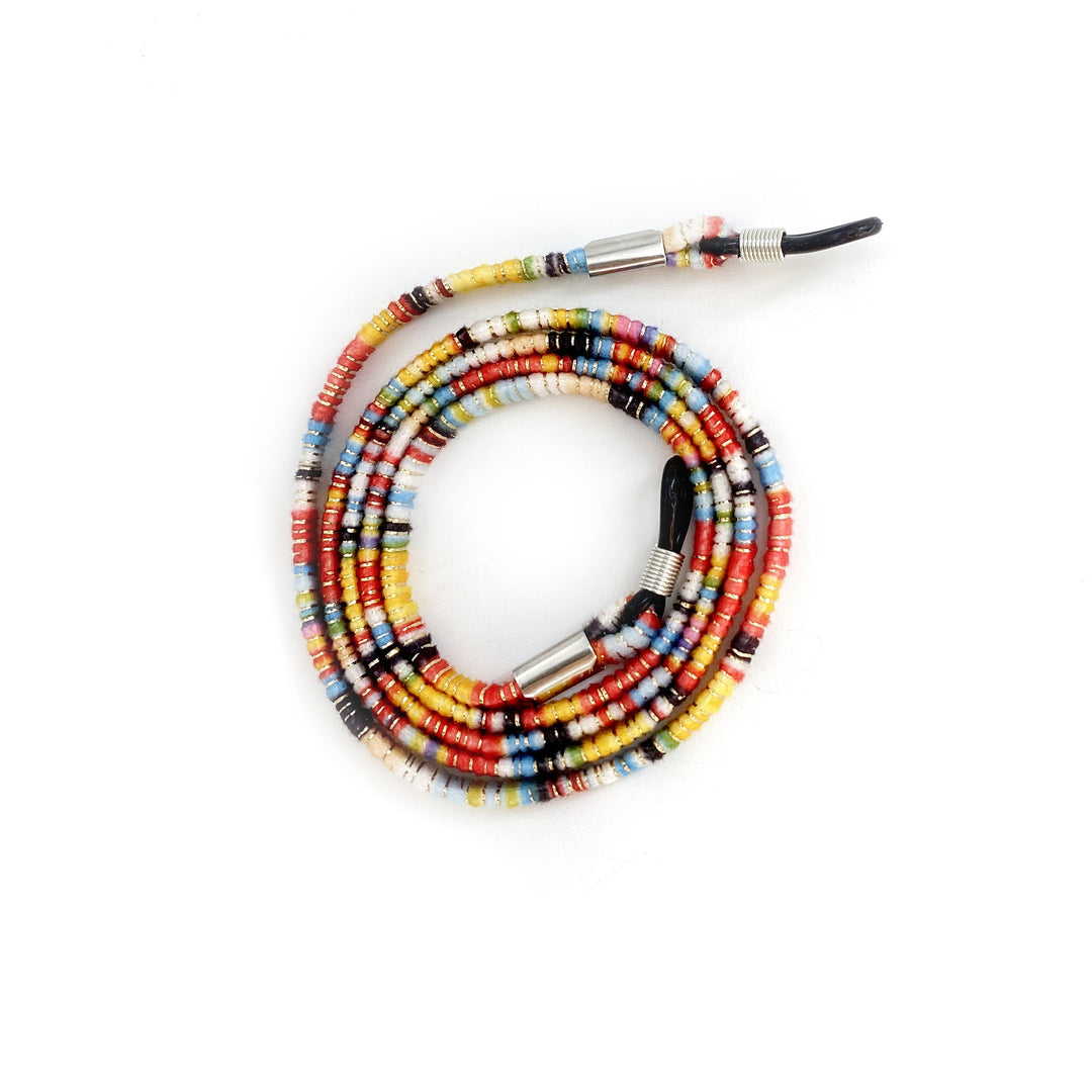 Colorful Beaded Eyewear Strap Kalsten