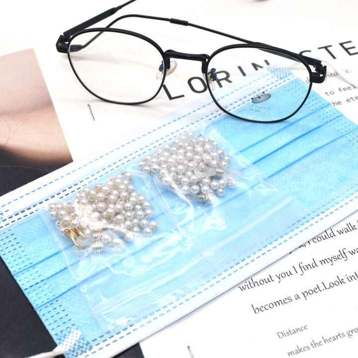 Elegant Double-Strand Pearl Eyewear Chain Kalsten