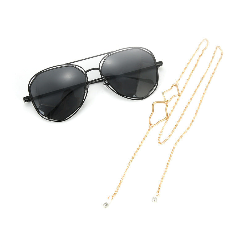 Star-Aligned Beaded Eyewear Chain Kalsten