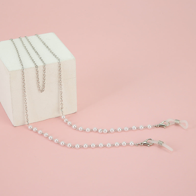 Star-Aligned Beaded Eyewear Chain Kalsten