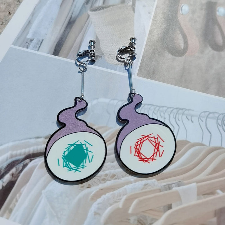 Playful Potion Bottle Dangle Earrings Kalsten