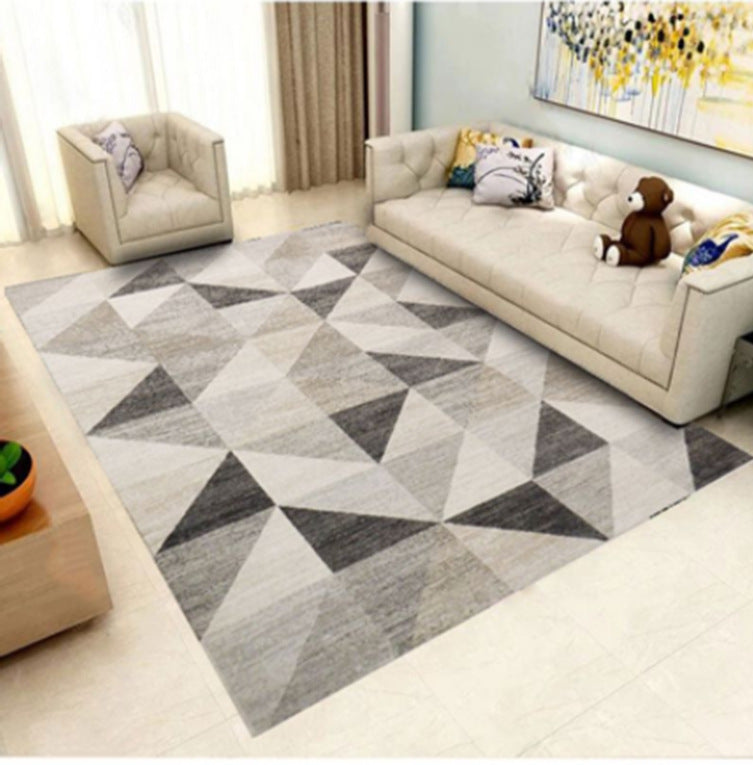 Marble-Patterned Area Rug Kalsten