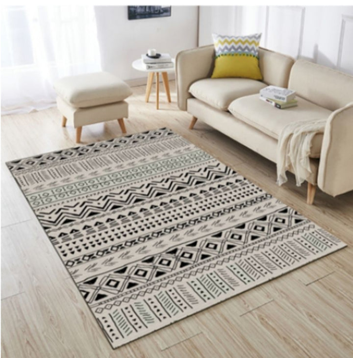 Marble-Patterned Area Rug Kalsten