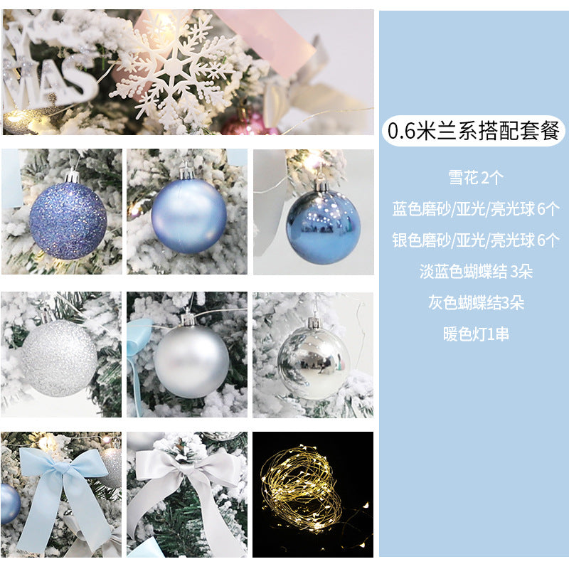 Elegant Christmas Tree Ornament Set