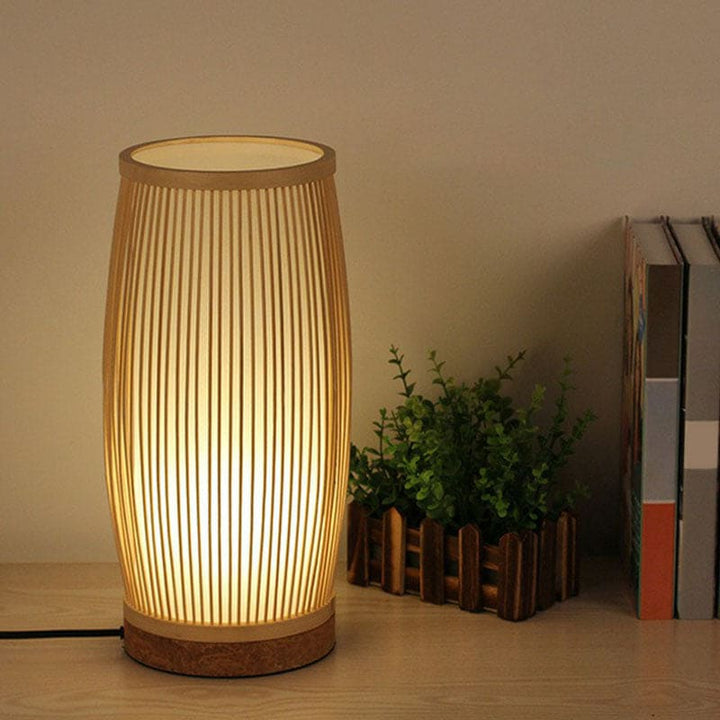 Bamboo Bright - Atmospheric Table Lamp made of Bamboo Noxord