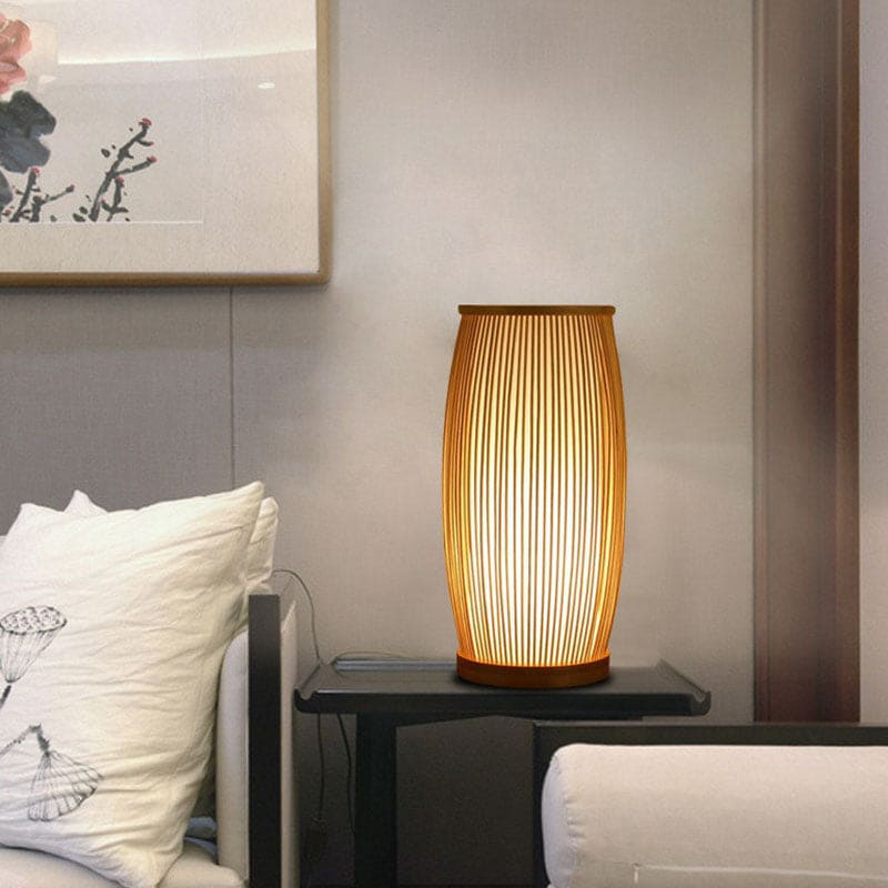 Bamboo Bright - Atmospheric Table Lamp made of Bamboo Noxord