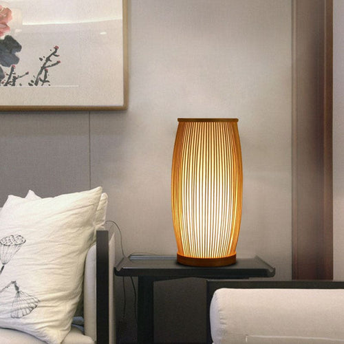 Bamboo Bright - Atmospheric Table Lamp made of Bamboo Noxord