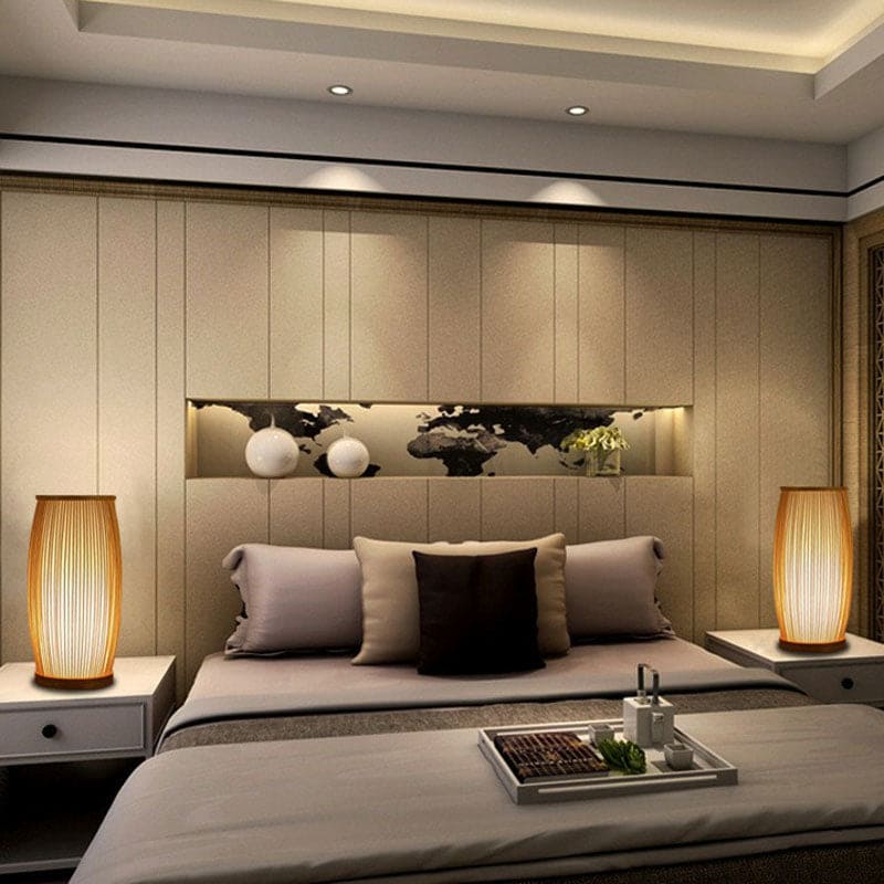Bamboo Bright - Atmospheric Table Lamp made of Bamboo Noxord