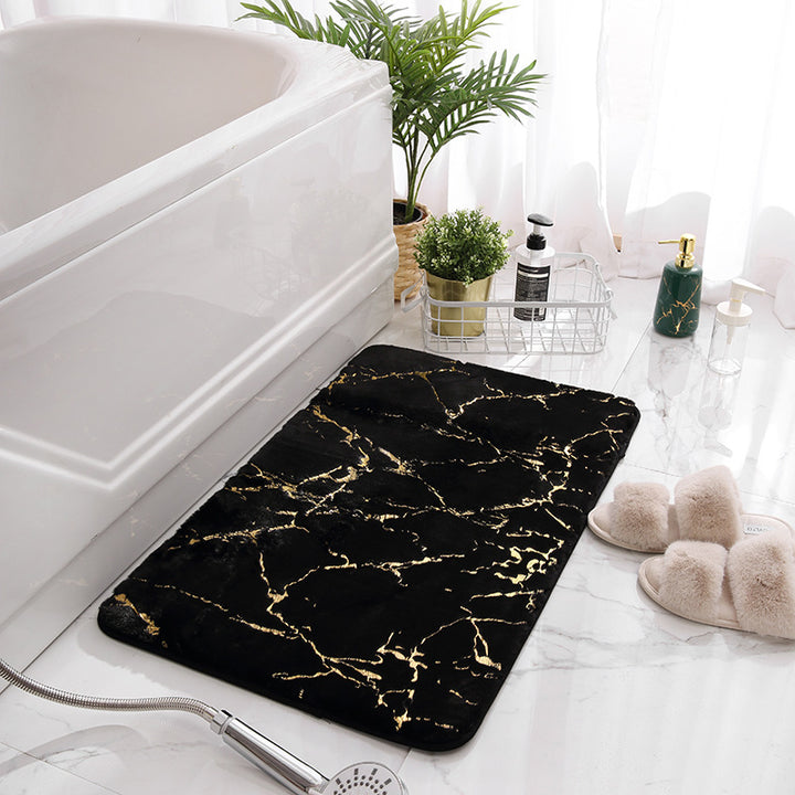 Luxurious Velvet Bath Mat Kalsten
