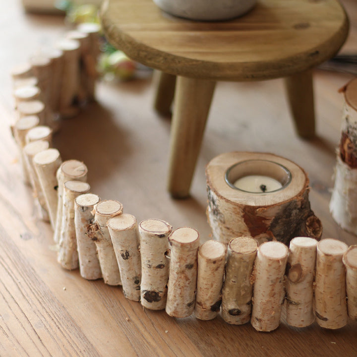 Decorative wall cladding made of natural wood Kalsten