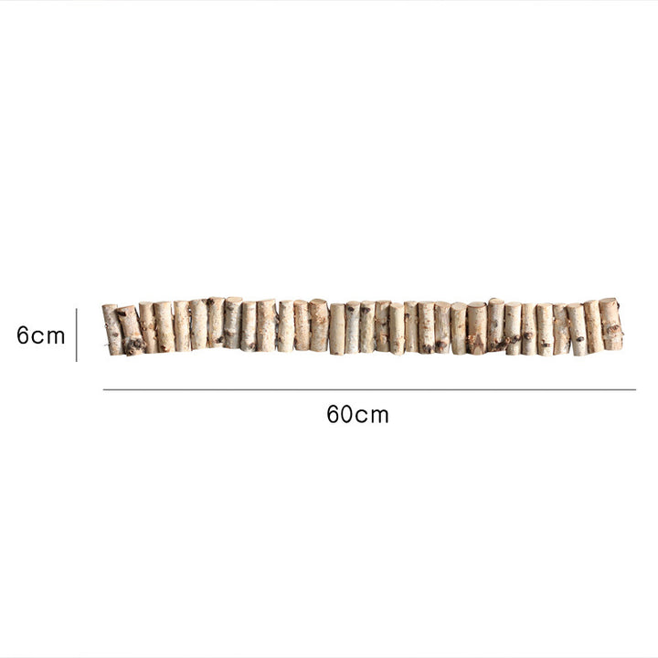 Decorative wall cladding made of natural wood Kalsten