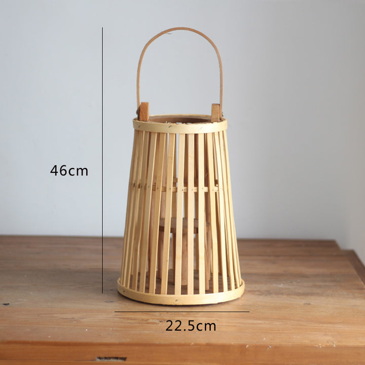 Handcrafted wooden lantern Kalsten