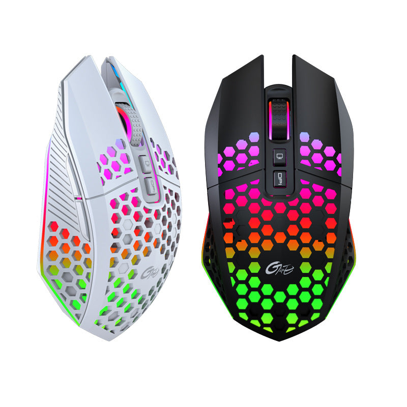 Gaming mouse with customizable RGB lighting and ergonomic design Kalsten