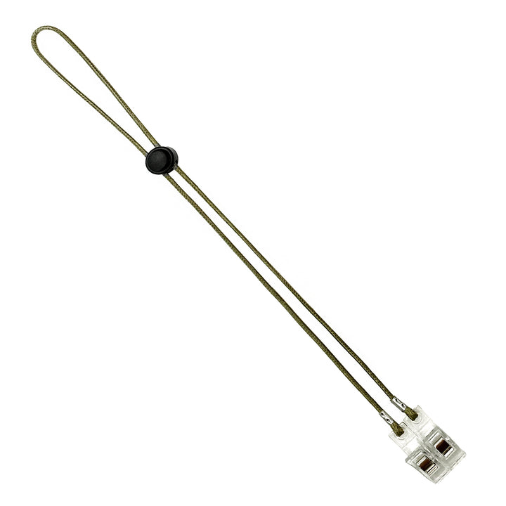 Adjustable Eyewear Retainer with Locking Clips Kalsten