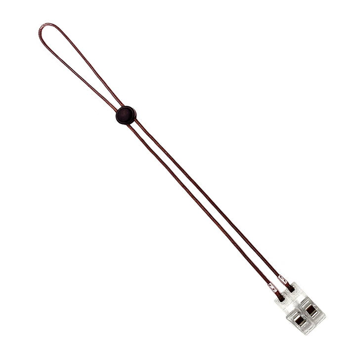 Adjustable Eyewear Retainer with Locking Clips Kalsten