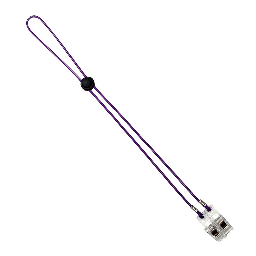 Adjustable Eyewear Retainer with Locking Clips Kalsten