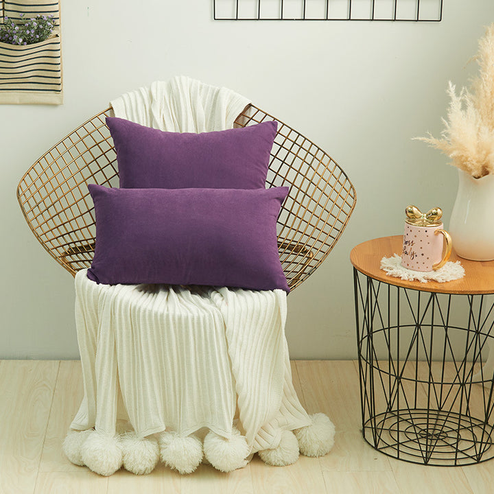 Cozy Faux Fur Decorative Throw Pillow