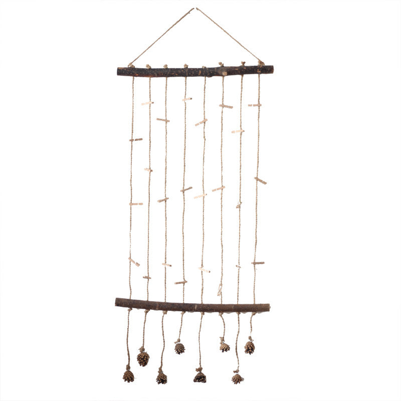 Decorative wall tapestry with natural motifs Kalsten