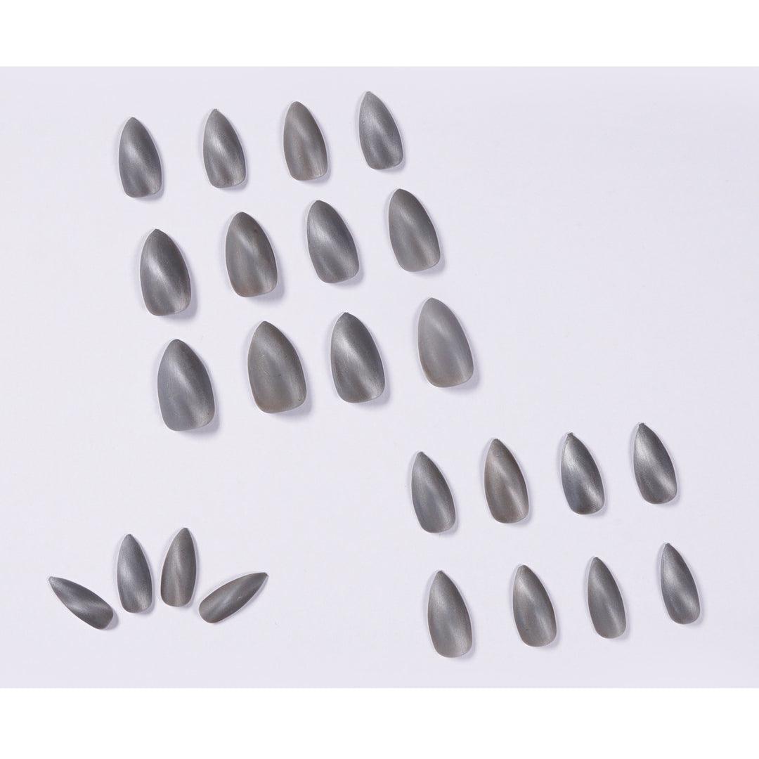 Elegant Stiletto Nails with Matte Finish Kalsten