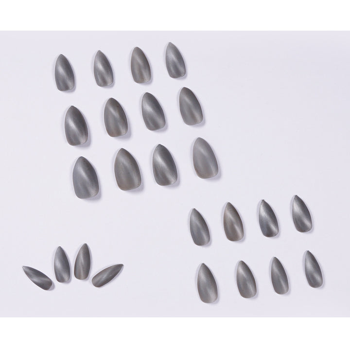 Elegant Stiletto Nails with Matte Finish Kalsten