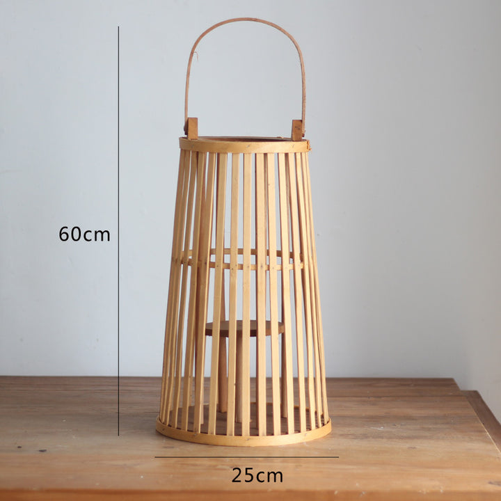 Handcrafted wooden lantern Kalsten