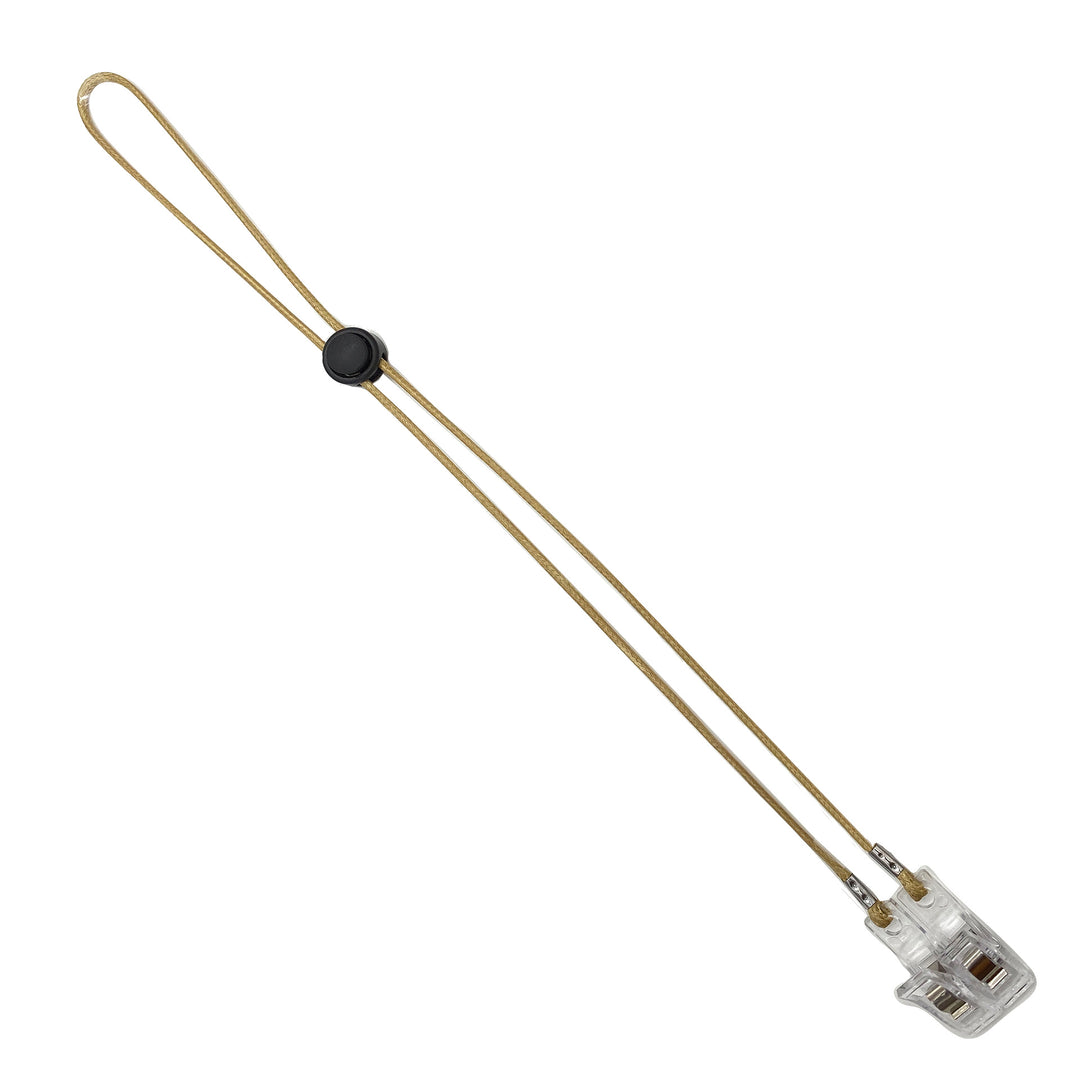 Adjustable Eyewear Retainer with Locking Clips Kalsten