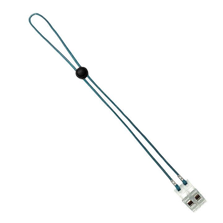 Adjustable Eyewear Retainer with Locking Clips Kalsten