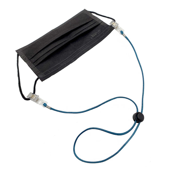 Adjustable Eyewear Retainer with Locking Clips Kalsten
