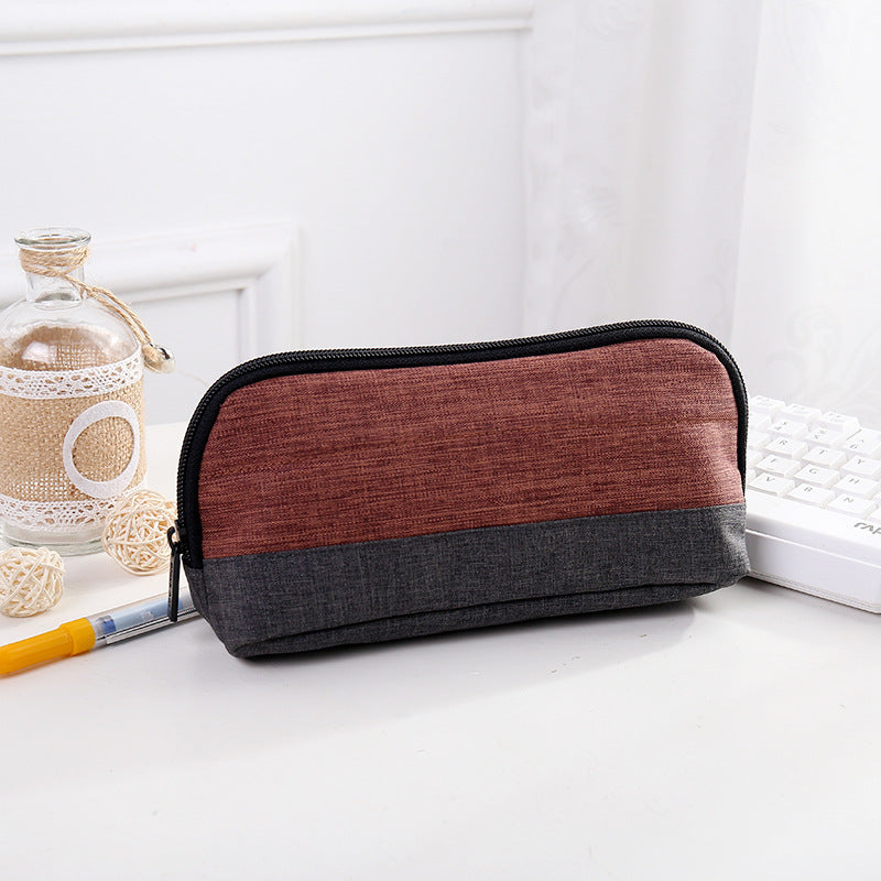 Multi-Functional Canvas Pencil Case