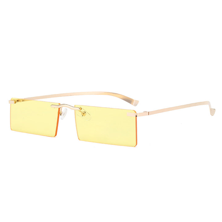 Women's fashionable sunglasses with a narrow, rectangular frame Kalsten