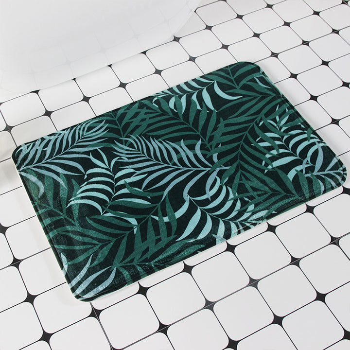 Contemporary Striped Bathroom Mat Kalsten