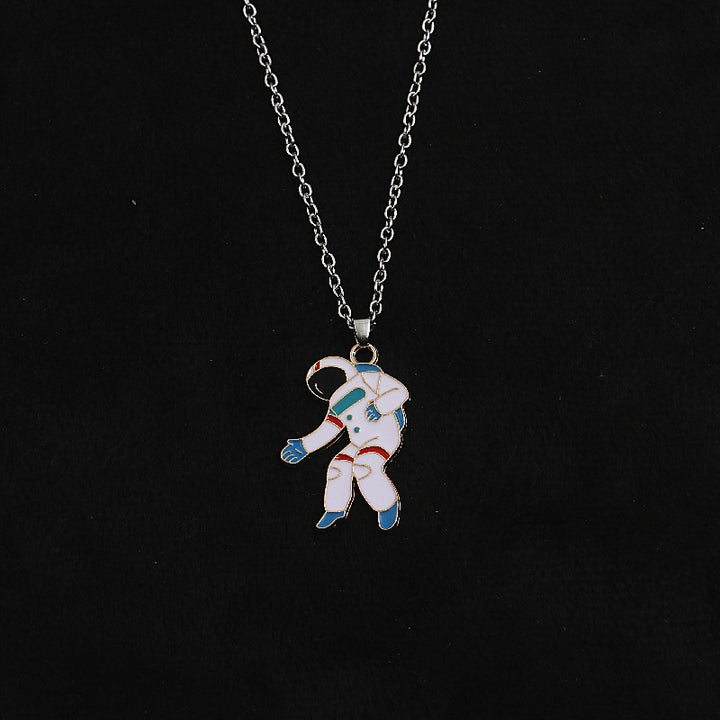 Astronaut Pendant Necklace Kalsten