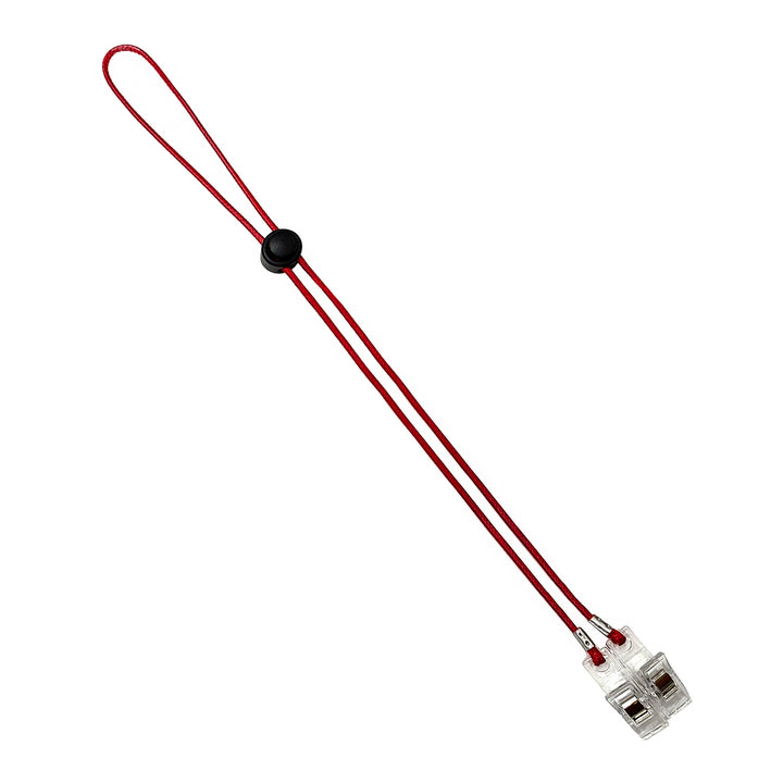 Adjustable Eyewear Retainer with Locking Clips Kalsten